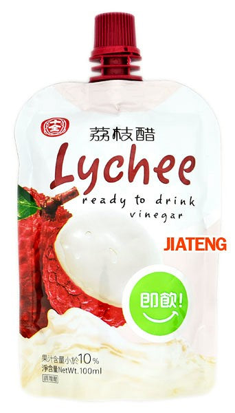 『甜點/飲料』🇹🇼MIT 台灣製~十全醋飲100ml*5入/組 ~ 🌈荔枝