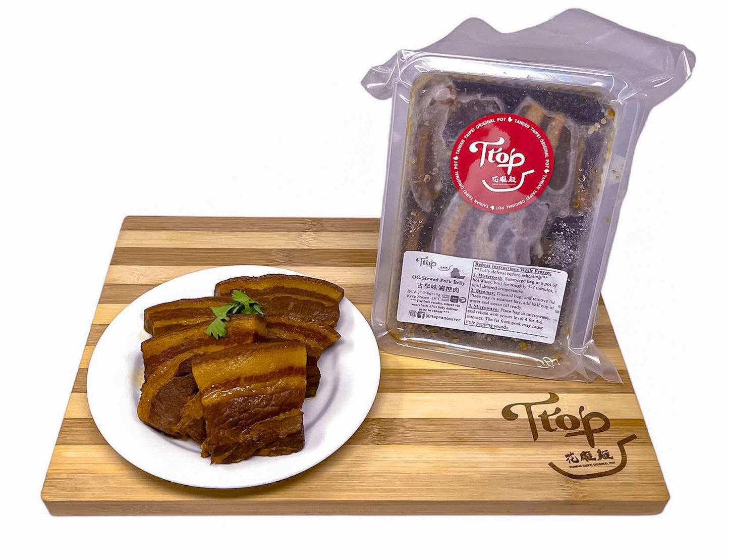 『TTOP花雕雞』古早味滷控肉 500g/5片