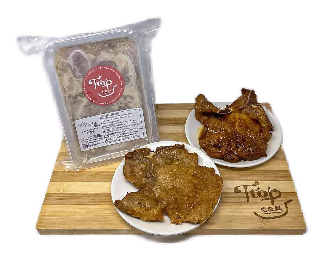 『TTOP花雕雞』（生）台式炸排骨兩片480g