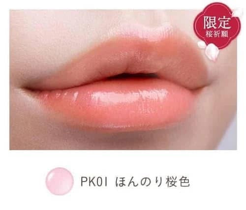 🇯🇵 日本ParaDo 櫻花唇用護唇膏-含美容液（限定色-PK01櫻花色🌸）