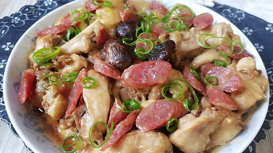 『老師傅手工港點』冬菇臘腸走地雞500g