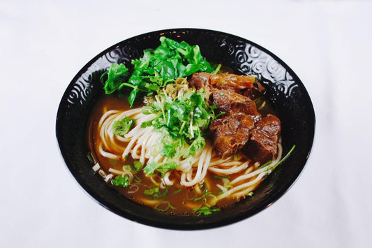 『百樂食品』冠軍牛肉湯麵600g