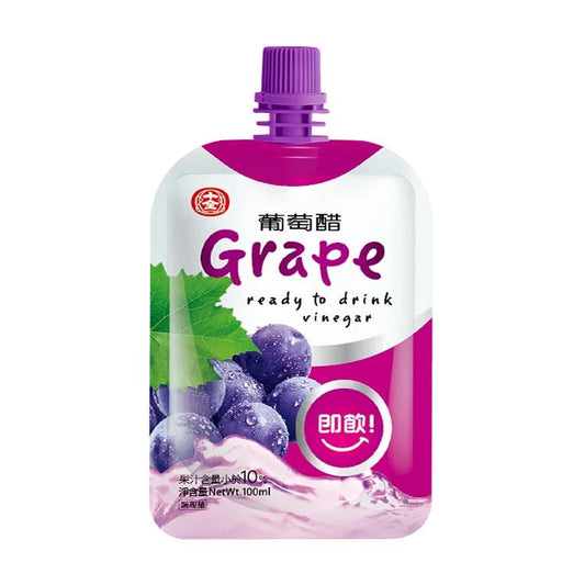 『甜點/飲料』🇹🇼MIT  台灣製～十全醋飲100ml*5入/組 ～   🍇葡萄醋